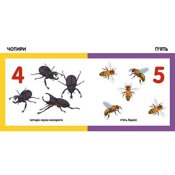 Дитяча смарт-книжечка "Лічимо комах" 944010, 24 сторінки Вінниця