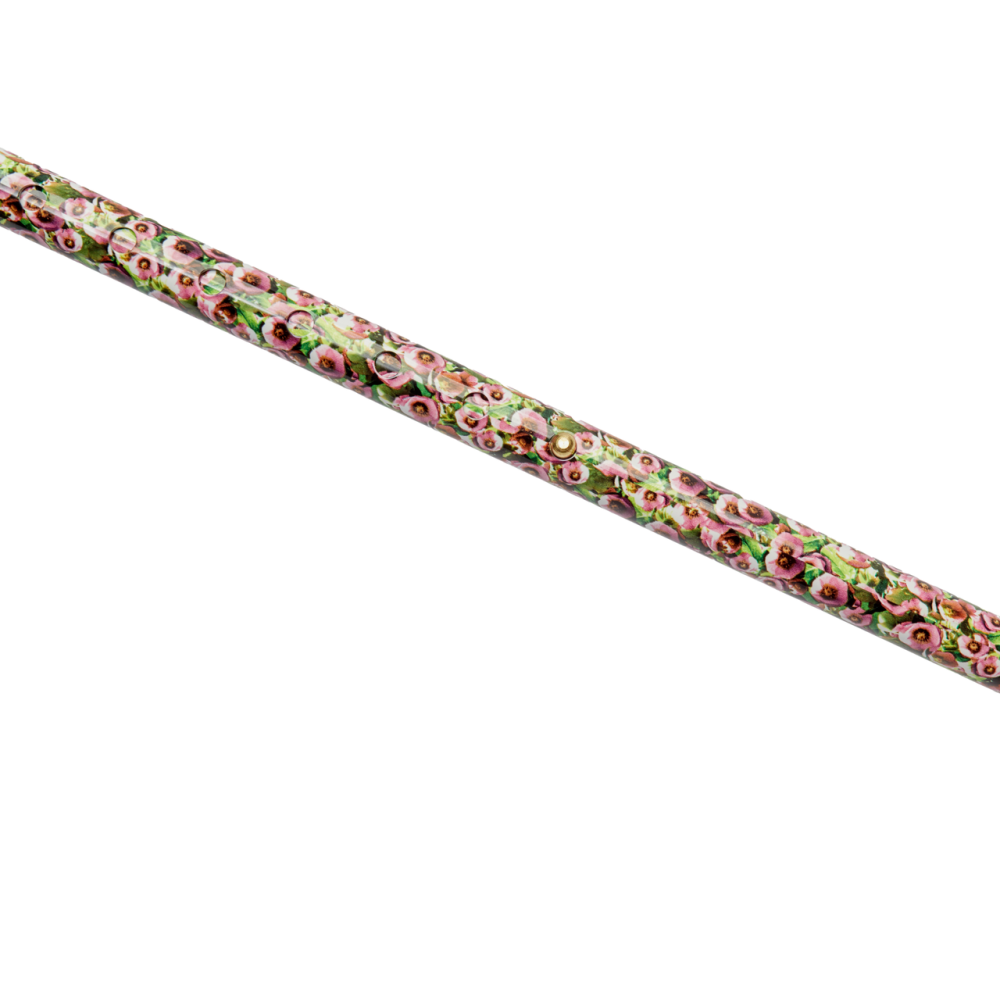 Регулируемая трость с деревянной ручкой и цветочным узором Garcia 407 Днепр - изображение 7