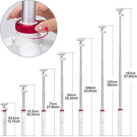 Штатив Ulanzi Vijim Multi-functional Mini Tripod White (UV-2503A MT-44 white) Київ