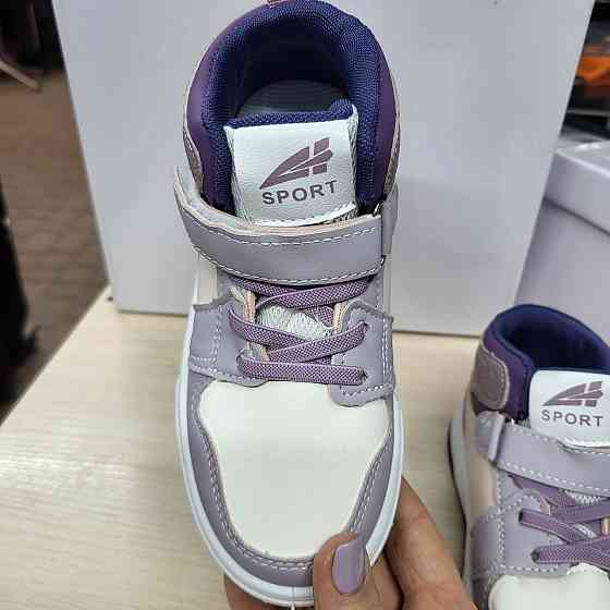 Детские демисезонные кроссовки хайтопы  для девочек 21,22,23,24,26,29 Николаев