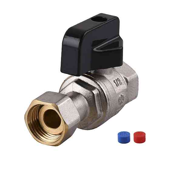 Кран шаровый для котла 1/2″ ARCO 150853 прямой с накидной гайкой (000026816) Киев