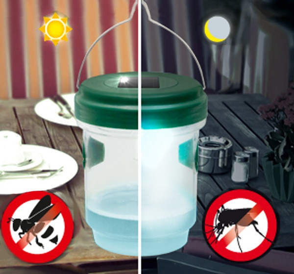 Ловушка для насекомых на солнечной батарее 2 в 1 Днепр - изображение 2