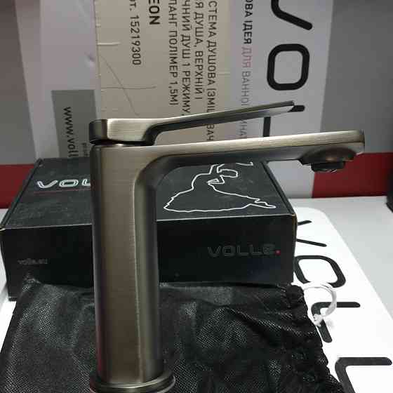 Змішувач для раковини  Volle SOLO pistola gris графіт 1510.011105 Київ