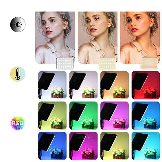 Панель светодиодная цветная RGB RA 95+3000-6500K AC Prof PM-36 RGB Киев