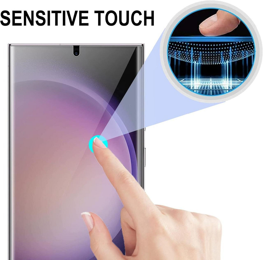 Защитная пленка для экрана Samsung Galaxy S23 Ultra Прозрачная гидрогелевая 2 шт самовосстанавливающаяся Киев - изображение 7