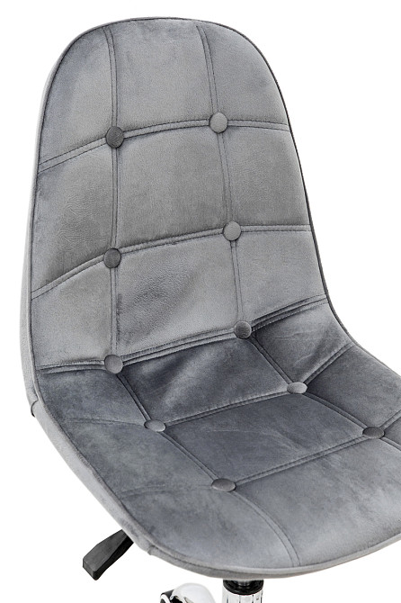 Стілець офісний Марсель, велюр сірий Киев - изображение 6