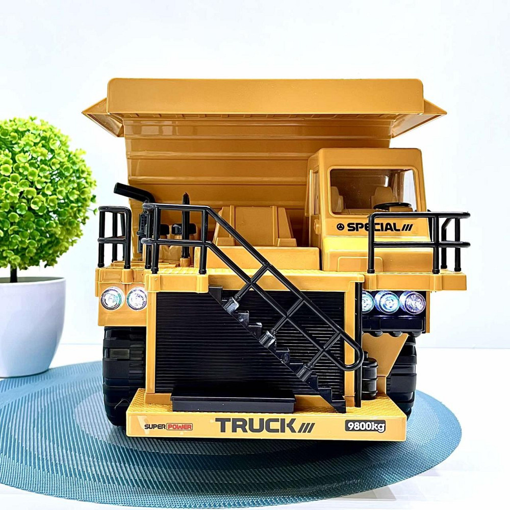 Машина самоскид на радіокеруванні світло звук 46 см Жовтий (XM-6819L) Чернігів - фото 10