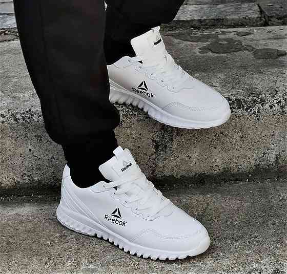 Кроссовки Reebok Белые Рибок Кожаные Женские (размеры: 36,37,38,39) Днепр