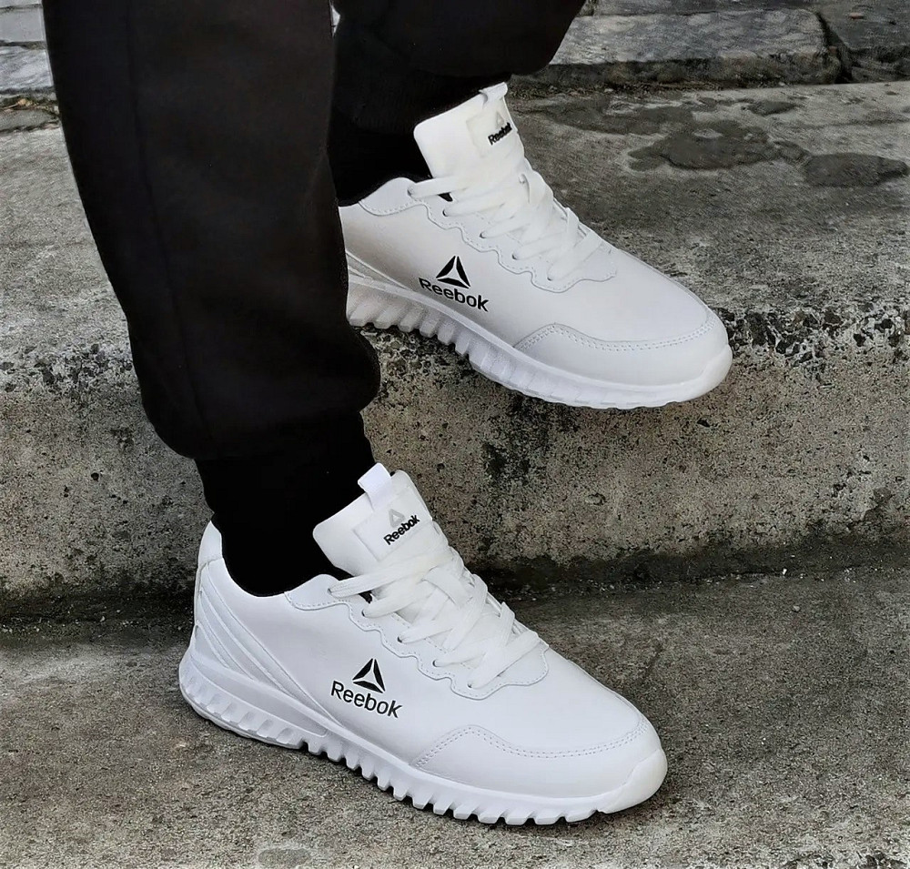 Кросівки Reebok Білі Рибок Шкіряні Жіночі (розміри: 36,37,38,39) Дніпро - фото 4