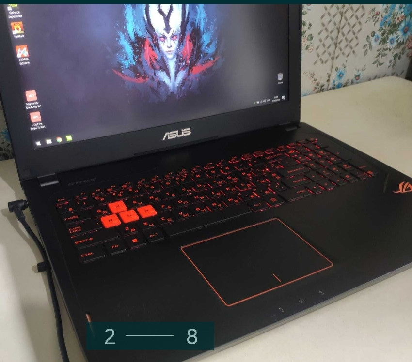 Ноутбук ASUS ROG Strix GL502/ i7-6700HQ/ DDR4 16Gb/ GTX 1070 8Gb. Київ - фото 7