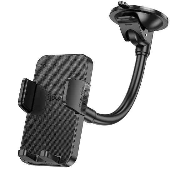 Автотримач для телефона HOCO H38 Cheetah car holder(windshield) Black Ковель