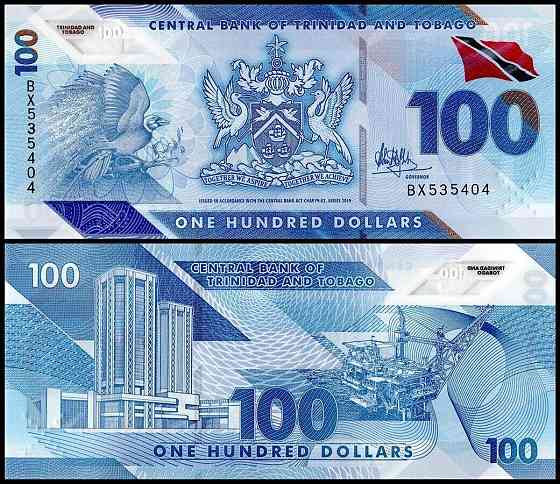Тринідад та Тобаго / Тринидад и Тобаго / Trinidad and Tobago 100 Dollars 2020 Pick 65 UNC Полтава