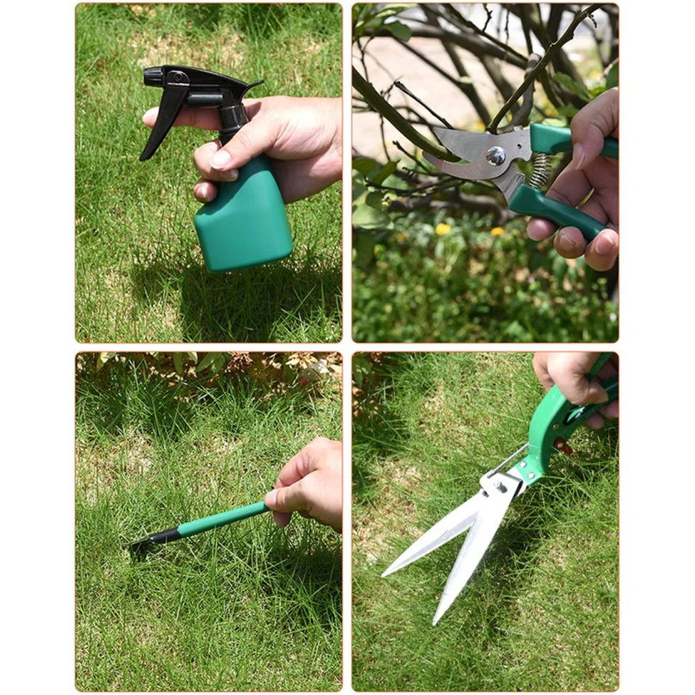 Набор инструментов 10в1 для сада и огорода кейс комплект ручных инструментов садовый набор инструментов портативный Каменец-Подольский - изображение 9