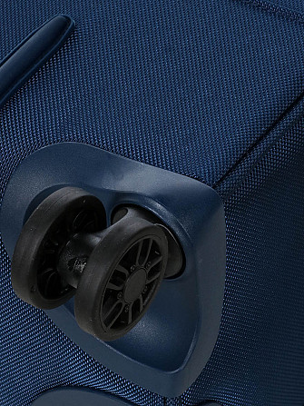 Валіза тканинна AIRTEX 829 мала 55 см синя 4 колеса Київ - фото 9