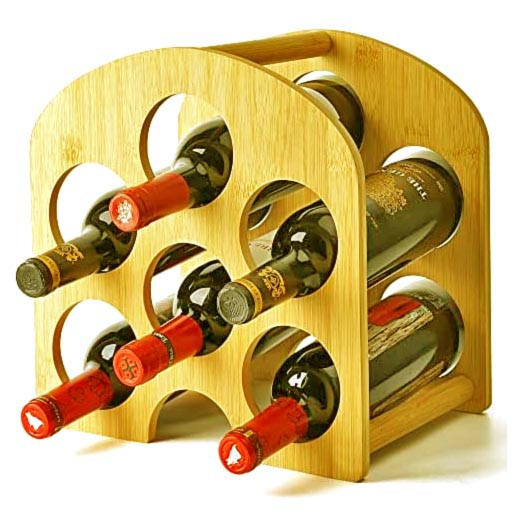 Настольная винная полка 