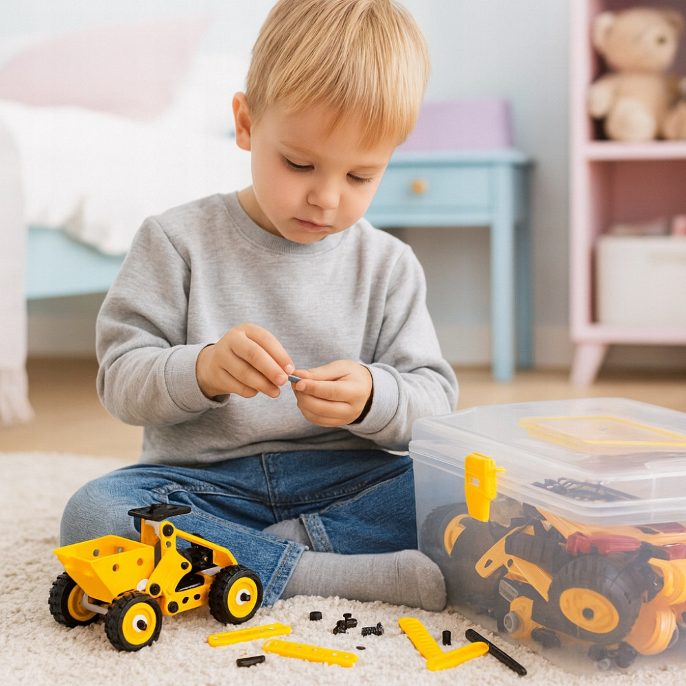 Детский конструктор 3D транспортное средство 100 элементов Iso Trade (26329) Нововолынск - изображение 10