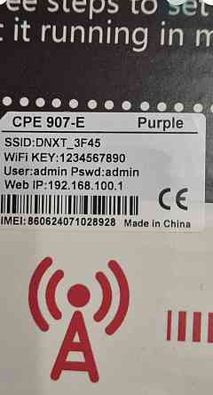 WI-FI 4G роутер CPE 907 під sim карту. Київ