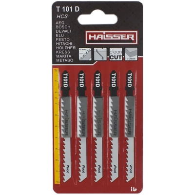 Полотно HAISSER пильное - T101D, 75мм, н-р 5шт (16568) Винница - изображение 1