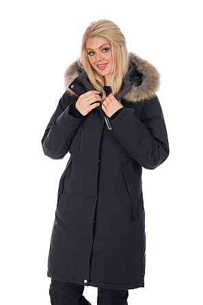 Женская зимняя парка Running River, Черный Киев