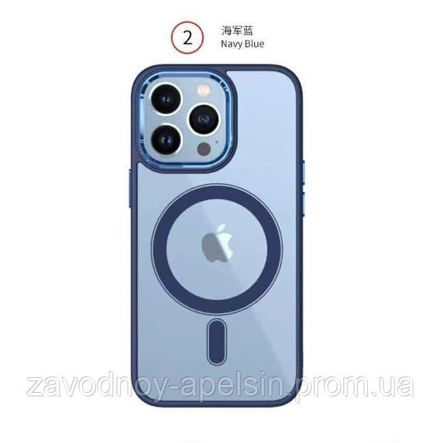 Iphone 14 Pro Чехол магнитный MagSafe Frame Case (TPU+PC) Одесса - изображение 1