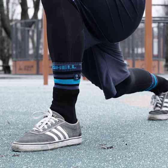 Шкарпетки водонепроникні Dexshell Ultra Dri Sports, р-р XL, з блакитною смугою Киев