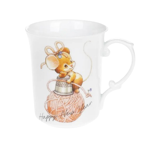 Чашка Мишка-помічниця 500мл порцеляна 498-234 БОНА ДИ Житомир
