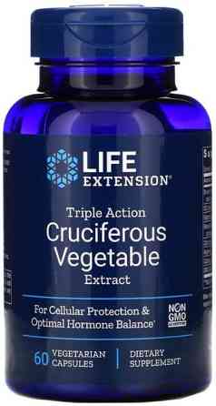 Рослинний екстракт Life Extension Cruciferous Vegetable Extract 60 капсул Київ