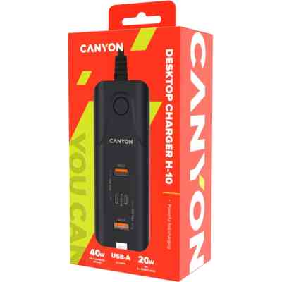 Зарядное устройство Canyon H-10 Wall charger (CNE-CHA10B) Винница