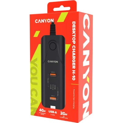 Зарядное устройство Canyon H-10 Wall charger (CNE-CHA10B) Винница - изображение 2