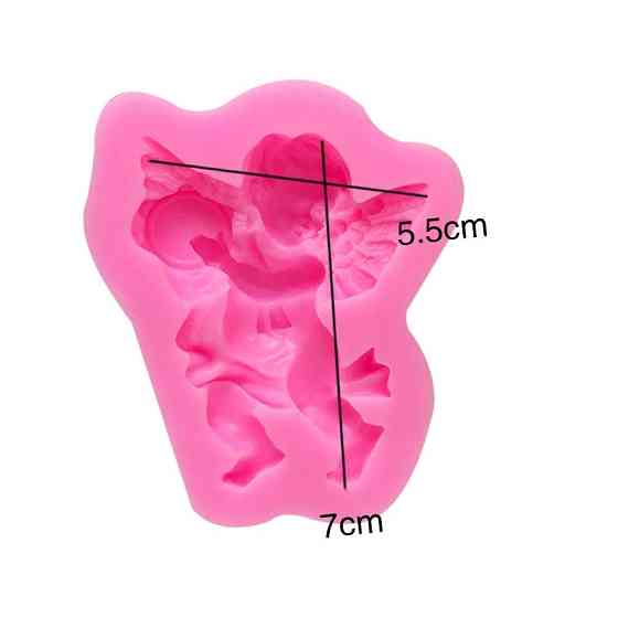 Молд силіконовий "Ангелок" - розмір молдовського 5,5*8см, силікон Київ