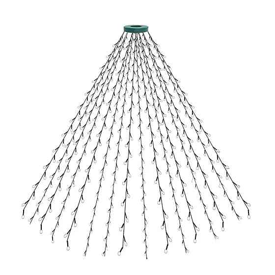 Умная гирлянда Smart 200 LED длина 2 м с управлением со смартфона прозрачная, мультиколор 1733042W Киев