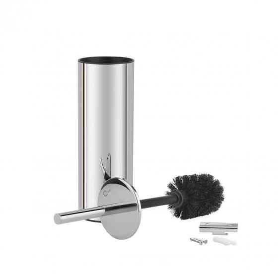 Ершик для унитаза с колбой Qtap Liberty CRM 1150, хром Киев