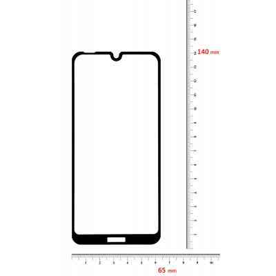 Стекло защитное BeCover Nokia 2.2 Black (704076) Винница