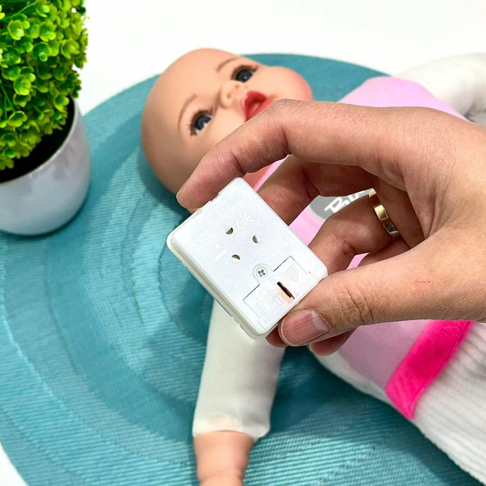 Лялька-пупс м'яконабивна з соскою та звуковими ефектами рус 44см Вид 5 (M 5924 І UA) Чернігів - фото 7