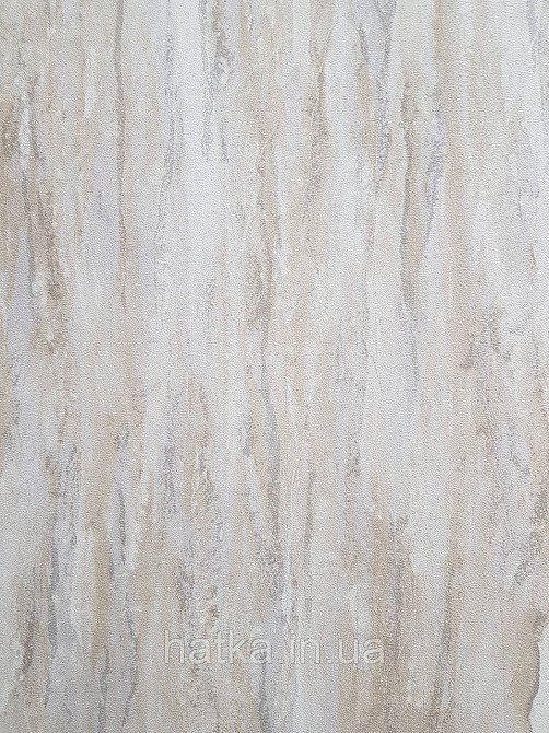 Обои виниловые на флизелине Grandeco Textured vibes 0.53x10 лофт под камень бежевые Киев - изображение 1