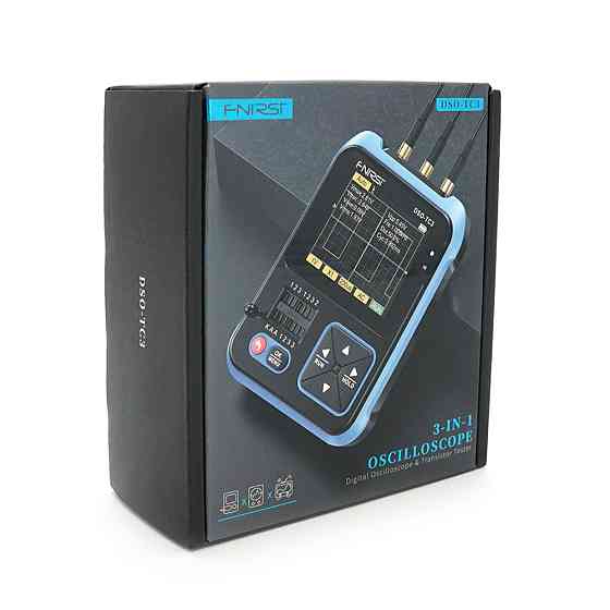 Осцилограф FNIRSI DSO-TC3 3 в1, тестер компонентів та генератор сигналів, Box Київ