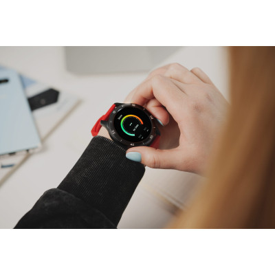 Смарт-годинник 2E Motion GT2 47mm Black-red + ремінець зелений (2E-CWW21BKRD-WS) Вінниця - фото 7