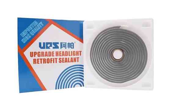 Герметик универсальный профессиональный UPS бутиловый серый (автомобильный для фар) лента/бобина Харьков