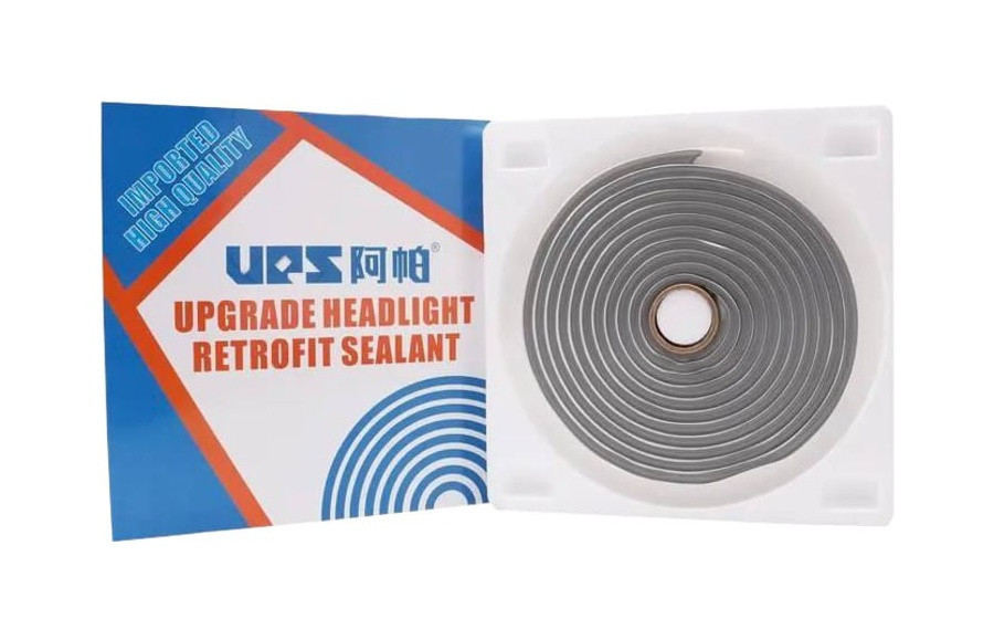Герметик универсальный профессиональный UPS бутиловый серый (автомобильный для фар) лента/бобина Харьков - изображение 1