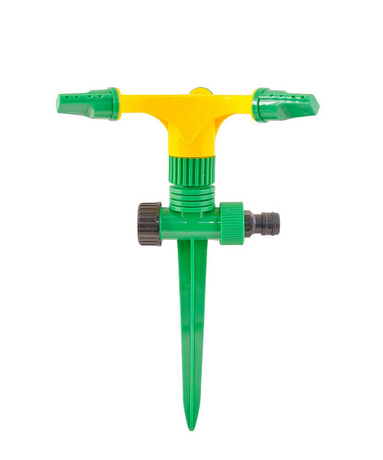 MASTERTOOL Зрошувач для поливу MASTERTOOL обертовий 3-х ріжковий ½" 12 м на ніжці 92-9322 Коломыя - изображение 6