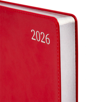 Тижневик Leo planner А5 датований 2026 "Aldento", інтегральний, червоний, 368 сторінок (252671) Вінниця - фото 9