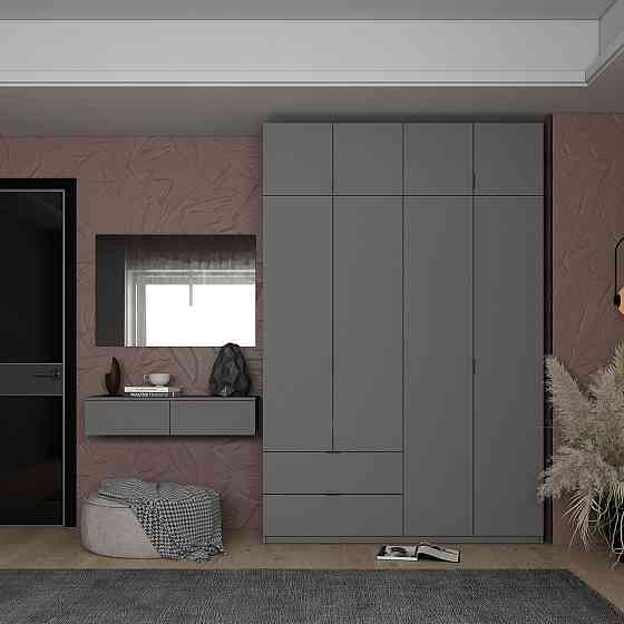 Комплект меблів Doros Левія + дзеркало Графіт 100х32х100 (DRS-011842) Дніпро