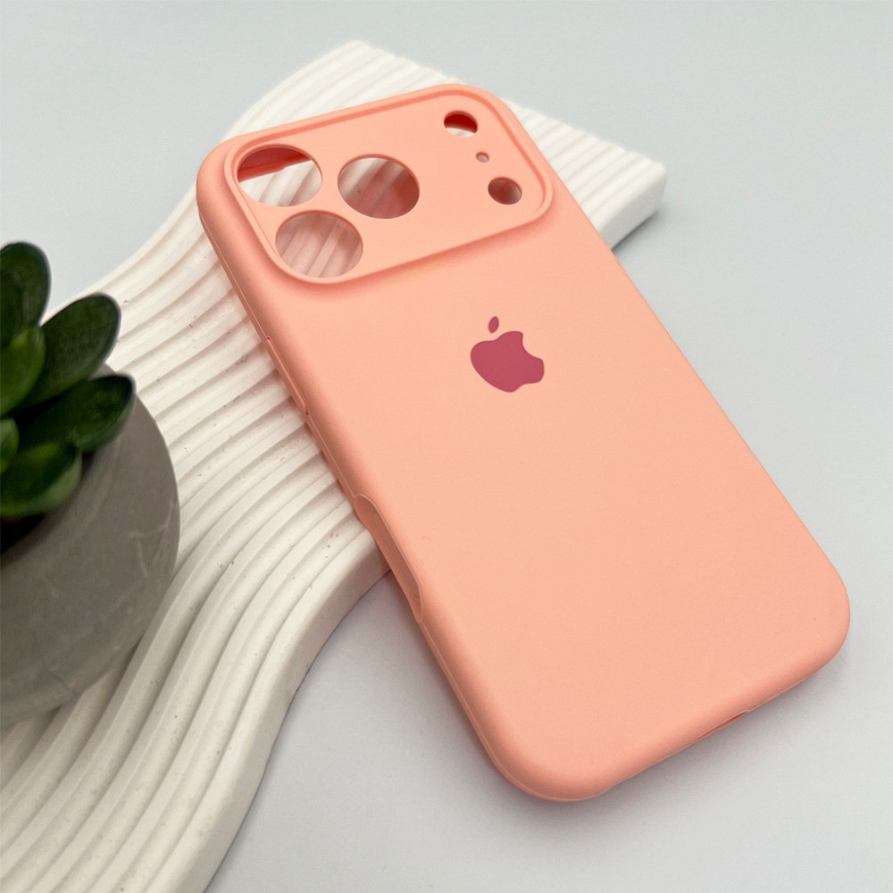 Чохол для смартфона Silicone Full Case AA Camera Protect for Apple iPhone 17 Pro Max 37,Grapefruit Київ - фото 4