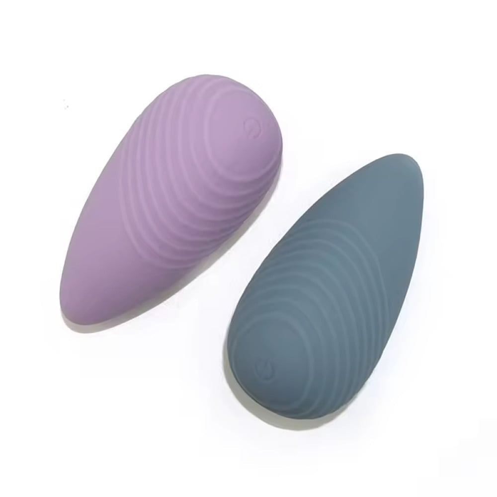Вибратор для клитора с рельефом Sweet Em Velvet Lure, синий Sex Aura Киев - изображение 3