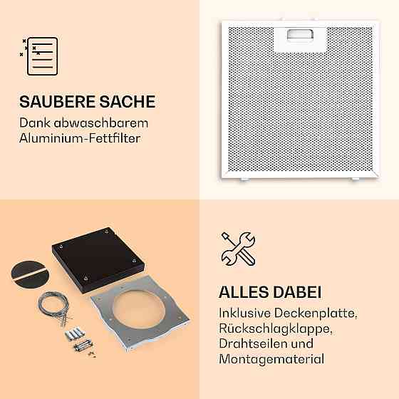 Островная вытяжка с люстрой 596 м³/ч Светодиодная панель EEC A черная (Германия, читать описание) Ровно