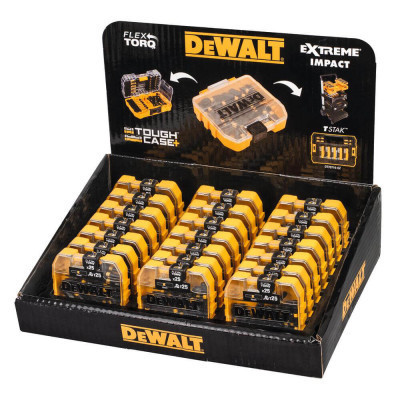 Набір біт DeWALT EXTREME FLEXTORQ, Torx, T25, L = 25 мм, 25 шт, TOUGH CASE (DT70558T) Вінниця - фото 2
