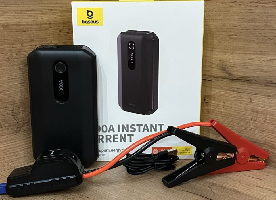 Бустер Baseus 10000 mah пусковое устройство павебанк Super Energy. Харків - фото 1