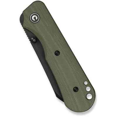 Нож Civivi Crabby, Green G10, Darkwash (C24055-1) Винница