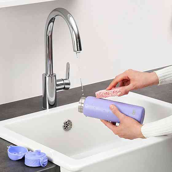Пляшка для води металева вакуумна ION8 500 мл. Vacuum Insulated, Light Purple Каменское