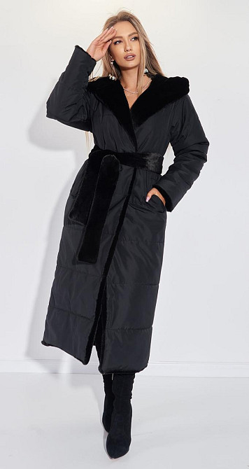 Двостороннє пальто шуба Київ - фото 2